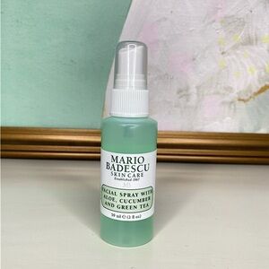 Mario Badescu Aloe Cucumber Green Tea Travel Facial Spray